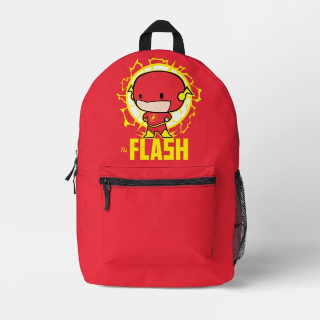 Chibi Flash mit Strom Bedruckter Rucksack (Vorderseite)