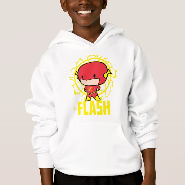Chibi Flash mit Strom Hoodie (Vorderseite)