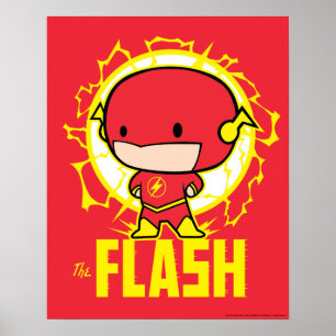 Chibi Flash mit Strom Poster
