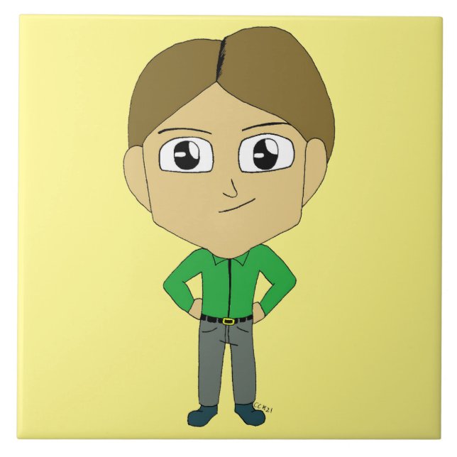 Chibi Fliese (Vorderseite)