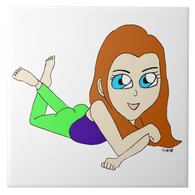 Chibi Fliese (Vorderseite)