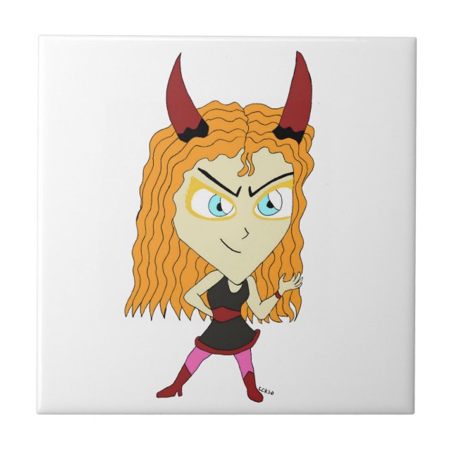 Chibi Fliese (Vorderseite)