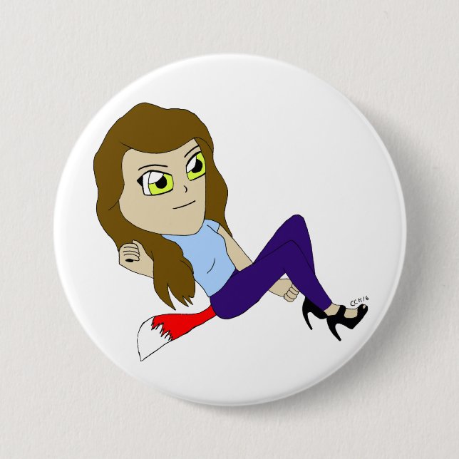 Chibi-Fotoleiftaste Button (Vorderseite)