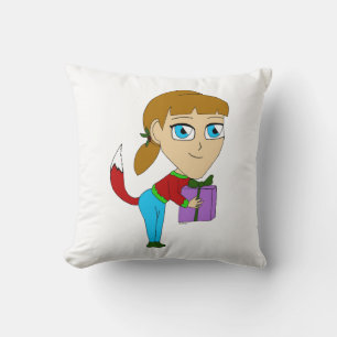 Chibi Foxy Girl Kissen