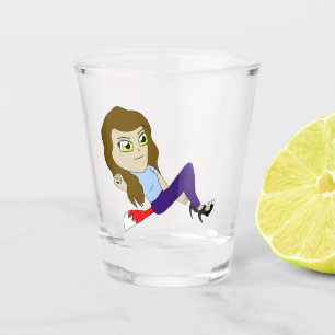 Chibi-Foxy-Girl Schnapsglas