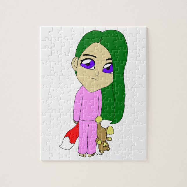 Chibi-Fuchsmädchen (Vertikal)