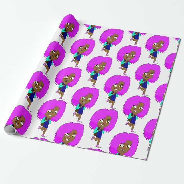 Chibi Geschenkpapier (Ungerollt)