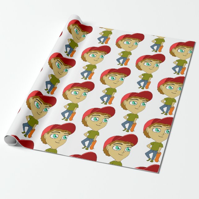 Chibi Geschenkpapier (Ungerollt)