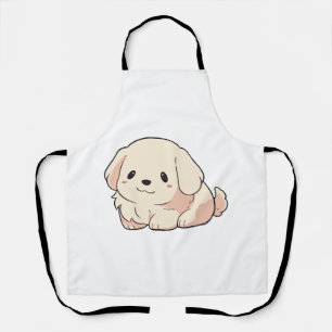 Chibi Golden Retriever Welppy Schürze