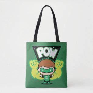 Chibi Green Lantern bilden Riesenfäuste Tasche