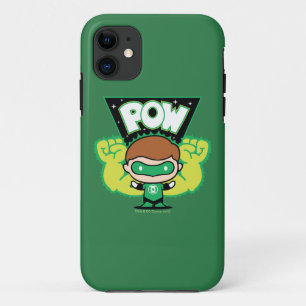 Chibi Green Lantern bildet riesige Fäuste Case-Mate iPhone Hülle