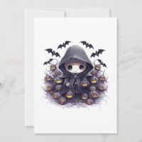Chibi Grim Sensenmann Halloween - Adorable Dark Fa