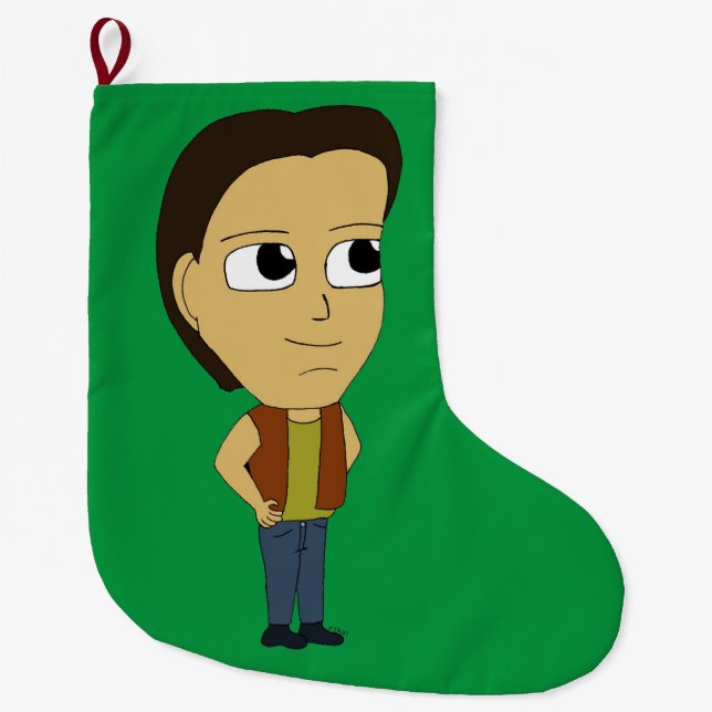 Chibi Großer Weihnachtsstrumpf (Vorderseite)
