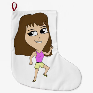 Chibi Großer Weihnachtsstrumpf