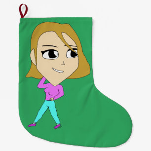 Chibi Großer Weihnachtsstrumpf