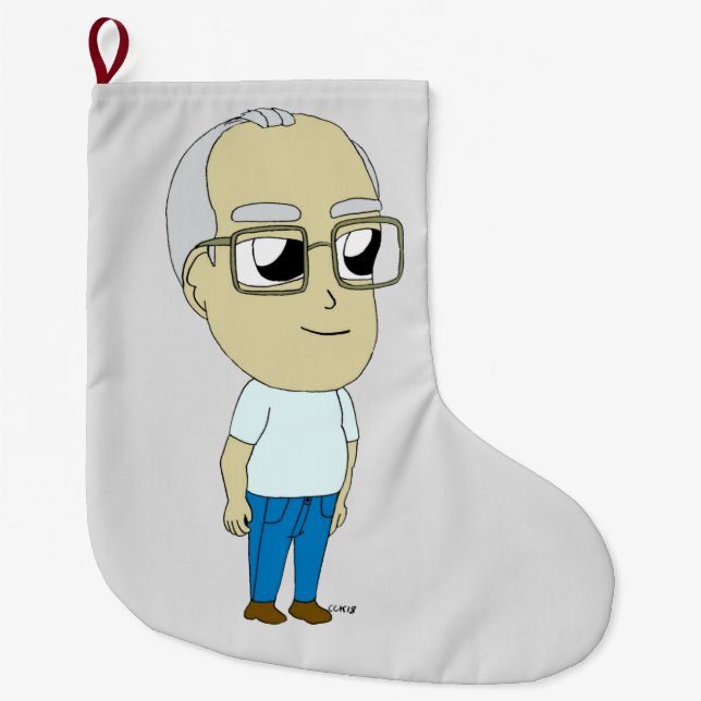 Chibi Großer Weihnachtsstrumpf (Vorderseite)