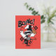 Chibi Harley-Quinn-In-A-Box With Hammer Postkarte (Stehend Vorderseite)