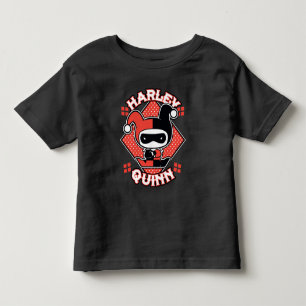 Chibi Harley Quinn spaltet Kleinkind T-shirt