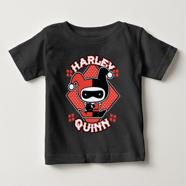 Chibi Harley Quinn Splits Baby T-shirt (Vorderseite)