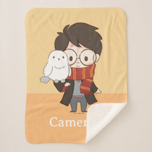 Chibi HARRY POTTER™ & Hedwig Sherpadecke