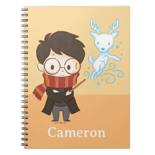 Chibi HARRY POTTER™ Patronus Notizblock