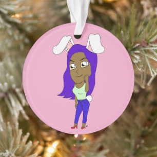 Chibi-Hasenmädchen Ornament