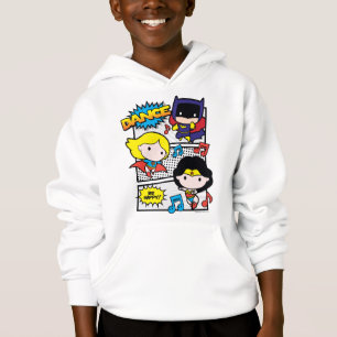Chibi Helden tanzen Hoodie