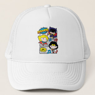Chibi-Helden tanzen Truckerkappe