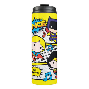 Chibi-Heroes-Tanz Thermosbecher