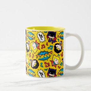 Chibi Heroine Dance Pattern Zweifarbige Tasse