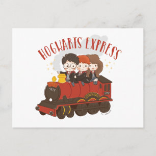 Chibi HOGWARTS EXPRESS™-Fahrt Postkarte