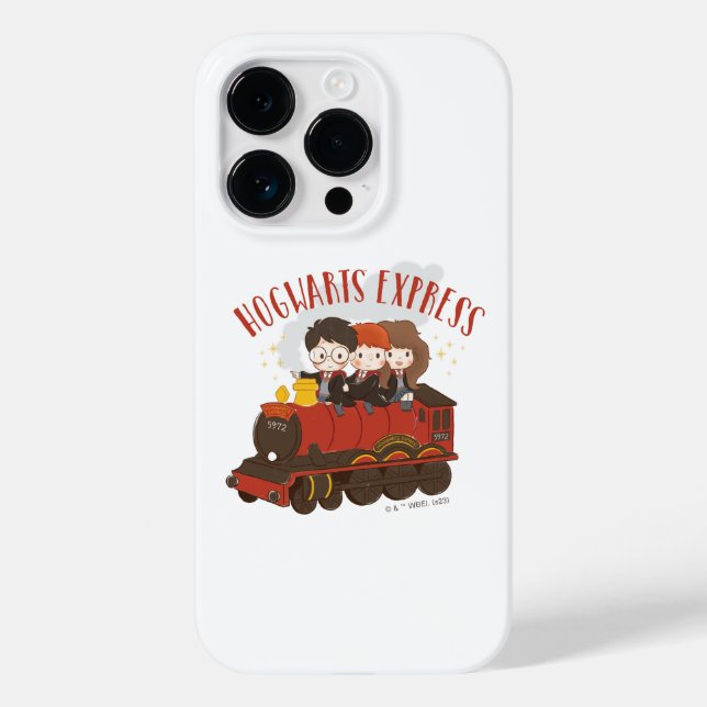 Chibi HOGWARTS EXPRESS™ Ride Case-Mate iPhone 14 Pro Hülle (Rückseite)