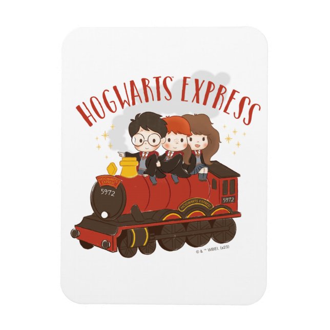 Chibi HOGWARTS EXPRESS™ Ride Magnet (Vertikal)