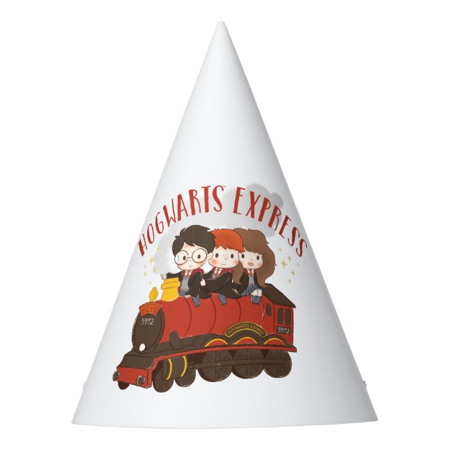 Chibi HOGWARTS EXPRESS™ Ride Partyhütchen (Vorderseite)
