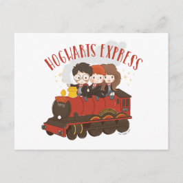 Chibi HOGWARTS EXPRESS™ Ride Postkarte