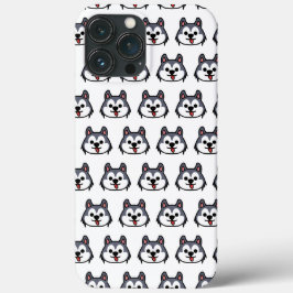 Chibi Husky patern - Cartoon-Hund-Stil Case-Mate iPhone Hülle