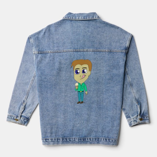 Chibi Jeansjacke (Rückseite)