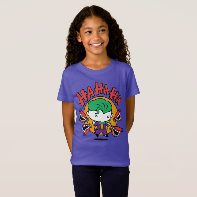 Chibi-Joker mit Spielzeugzähnen T-Shirt (Vorne ganz)