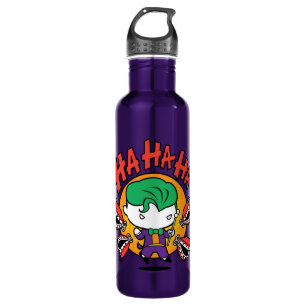 Chibi-Joker mit Spielzeugzecken Trinkflasche