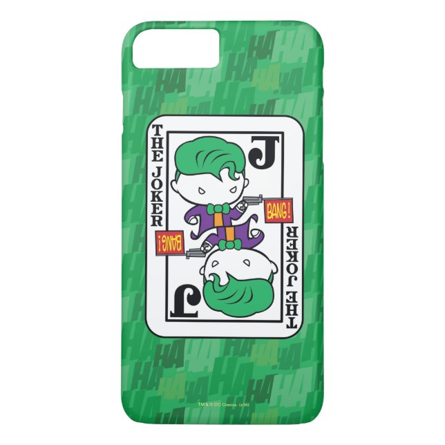 Chibi Joker Spielkarte Case-Mate iPhone Hülle (Rückseite)