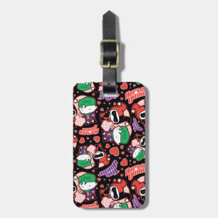 Chibi Joker und Harley Heart Pattern Gepäckanhänger