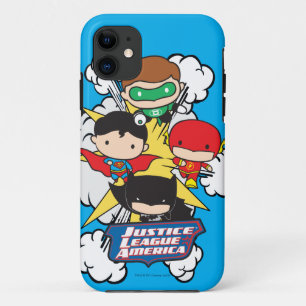 Chibi Justice League of America Explosion Case-Mate iPhone Hülle