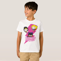 Chibi Justice League Pink Lightning