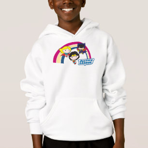 Chibi Justice League Rainbow Hoodie