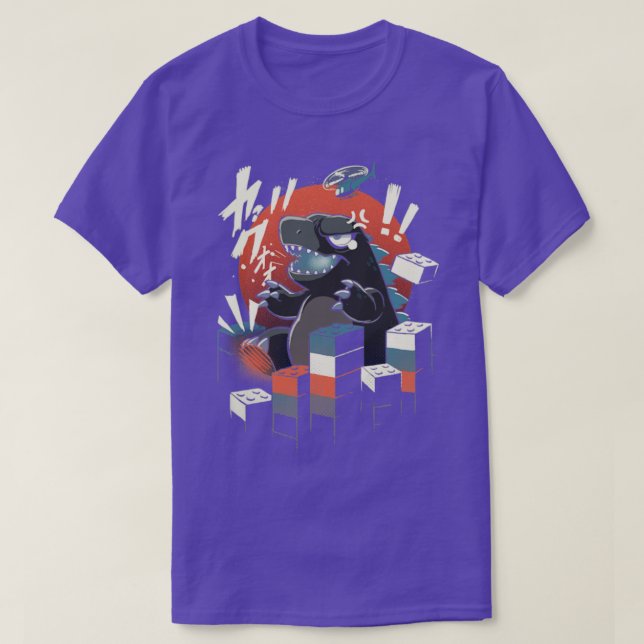 Chibi Kaiju Schmerz T-Shirt (Design vorne)