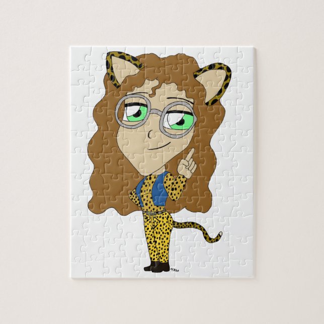 Chibi-Katze Mädchen  (Vertikal)
