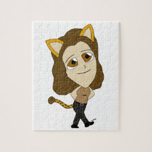 Chibi-Katzenmädchen
