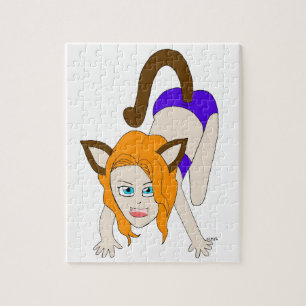 Chibi-Katzenmädchen
