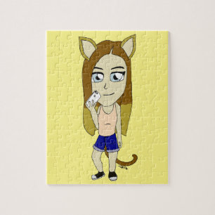 Chibi Katzenmädchen