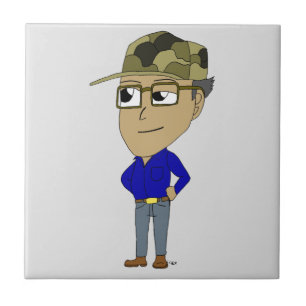 Chibi-Keramik Fliese